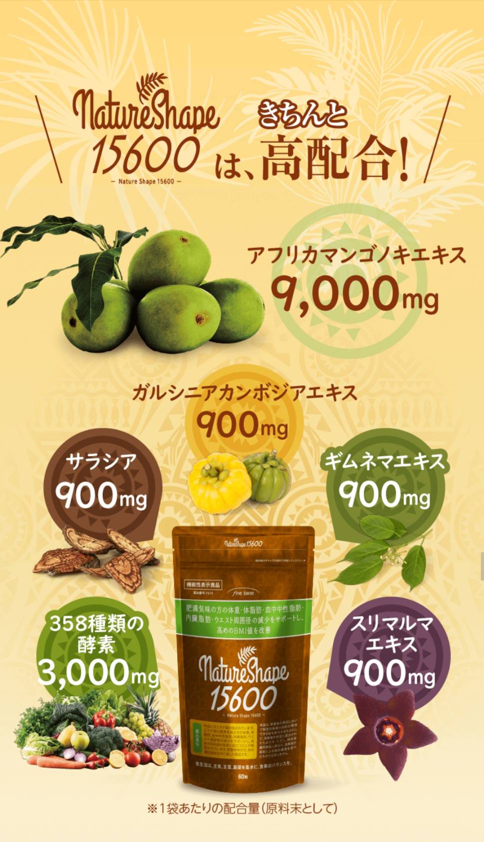 肥満気味な方をサポート