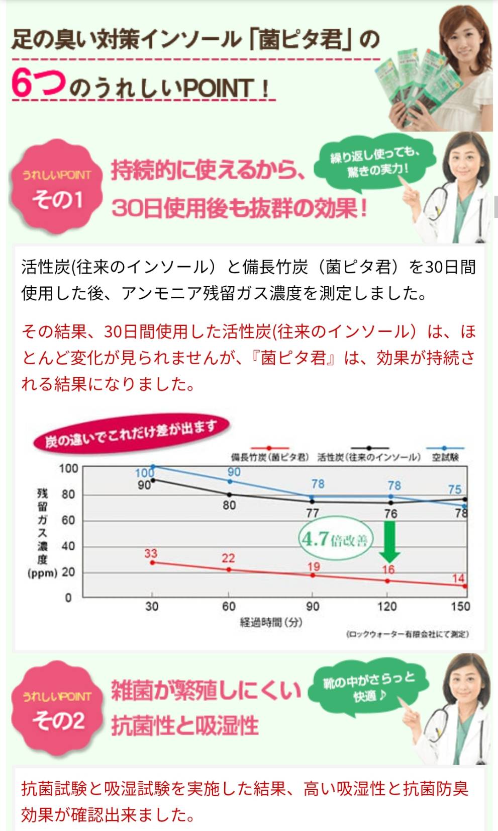 足の臭いでお悩みの方に